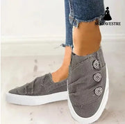 Women Casual Shoes Grey / 35