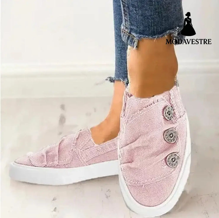 Women Casual Shoes Pink / 35