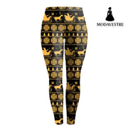 Women Christmas Leggings - MODAVESTRE