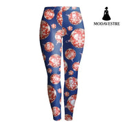Women Christmas Leggings - MODAVESTRE