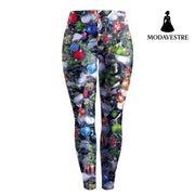 Women Christmas Leggings - MODAVESTRE