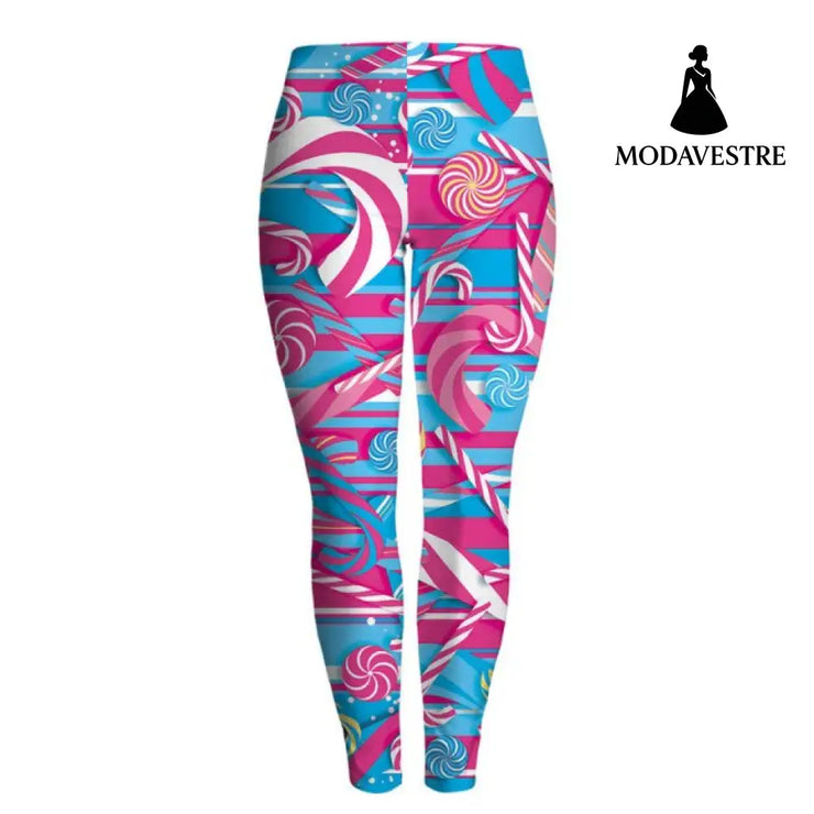 Women Christmas Leggings - MODAVESTRE