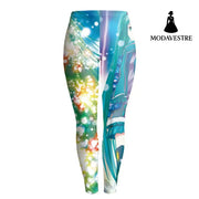 Women Christmas Leggings - MODAVESTRE