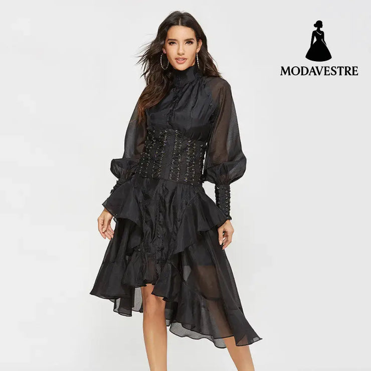 Women Flower Printed Party Dresses