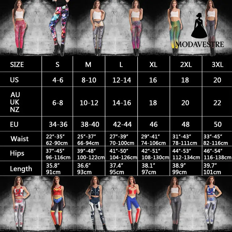 Women Leggings Lovely Cat Hologrephic Digital Print Fitness legging High Waist Workout Pants Casual Street Leggins - MODAVESTRE