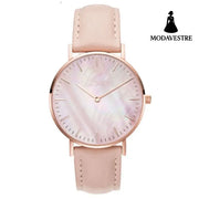 Women Stainless Steel Watch Belt PINK pink
