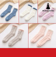 Women Thermal Fluffy Socks Autumn Winter Warm Socks Combination8 / 5pairs