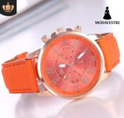 Women watch Orange Red