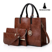 Women’’s Bagwomen Handbag Shoulder Bag Handbag Ladies Fashion Mother-and-child Bag Bronze
