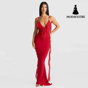 Women’s Clothing Fashion Suspenders Dress Women