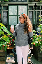 Women’s Clothing New Furry Turtleneck Solid Color Hoodie Plush Top Women