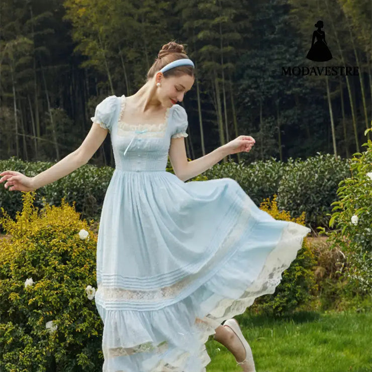 Women’s Fashion Casual French Vintage Dresses