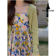 Women’s Fashion Retro Casual Printed Dresses