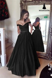 Women’s Fashion Solid Color Party Dresses Black / 2XL