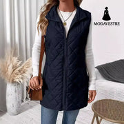 Women’s New Pure Color Cotton Clothing Waistcoat