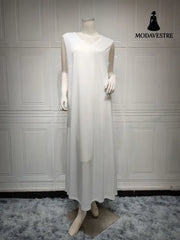 Women’s Party Robes Muslim Evening Dresses Vest / 2XL