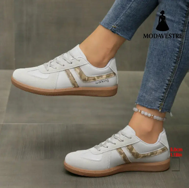 Women’s Plus Size German Training Shoes Sneaker Gray2 / 36