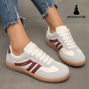 Women’s Plus Size German Training Shoes Sneaker Wine Red / 36