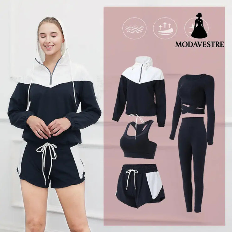 Yoga Clothing Sports Suit Women Running Quick-Drying Plus Size Fashion Fitness Clothing