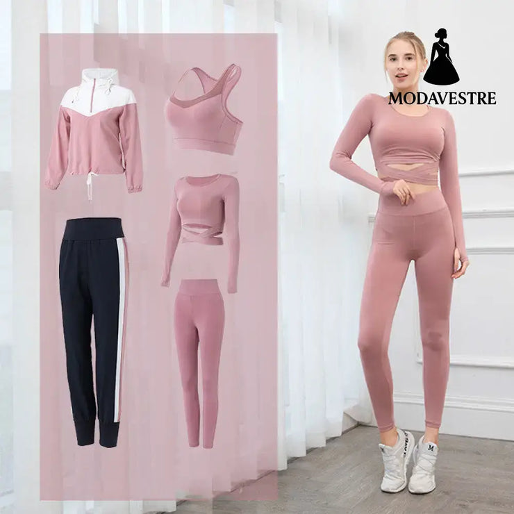 Yoga Clothing Sports Suit Women Running Quick-Drying Plus Size Fashion Fitness Clothing